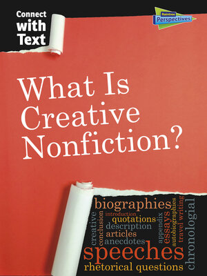 What is Creative Nonfiction? - ebook